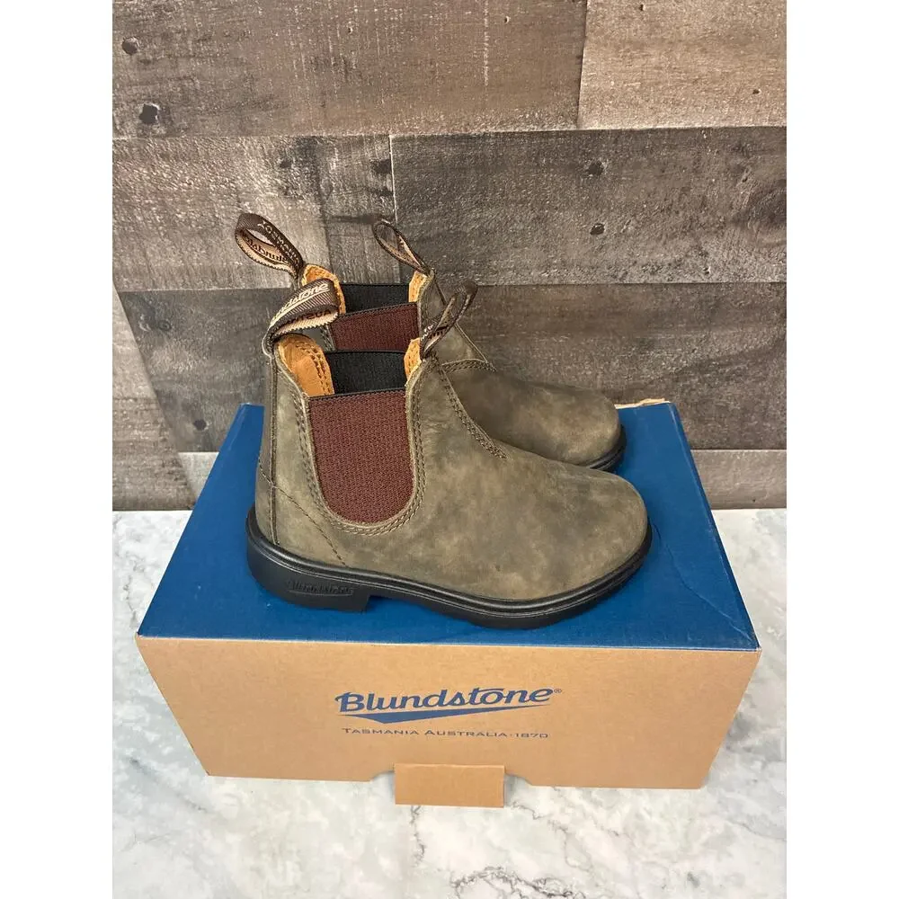 Blundstone Kids Chelsea Boots in Brown